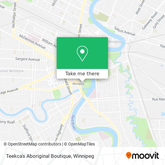 Teekca's Aboriginal Boutique map