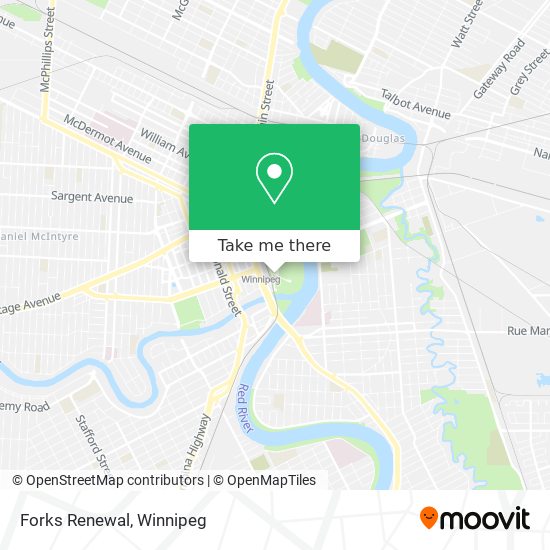 Forks Renewal map