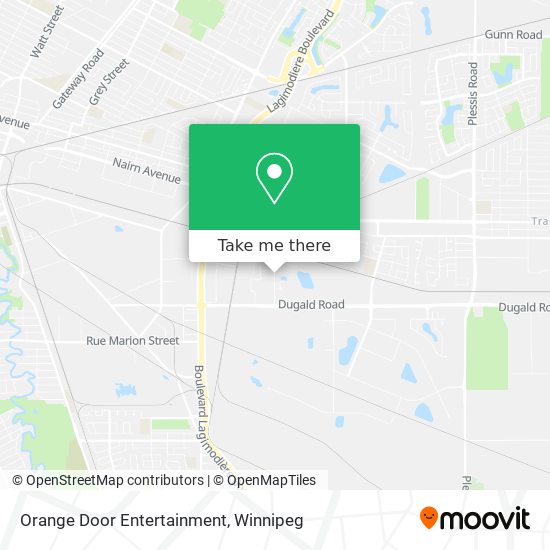 Orange Door Entertainment map