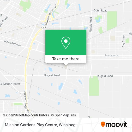Mission Gardens Play Centre map