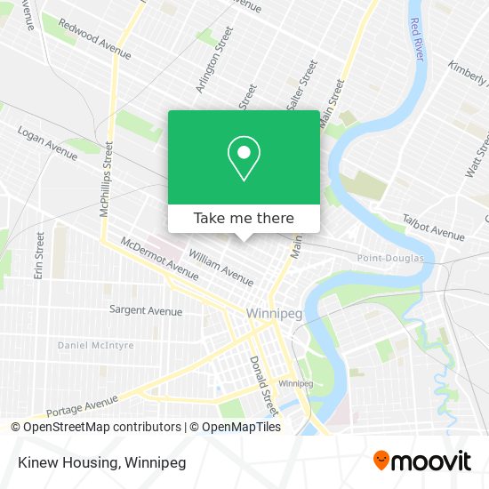 Kinew Housing map