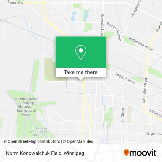 Norm Konowalchuk Field map