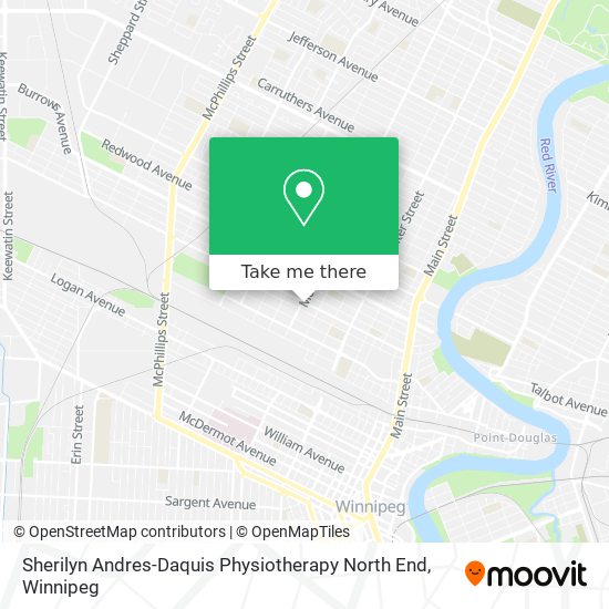 Sherilyn Andres-Daquis Physiotherapy North End map