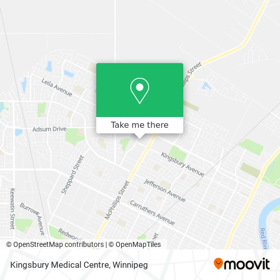 Kingsbury Medical Centre map