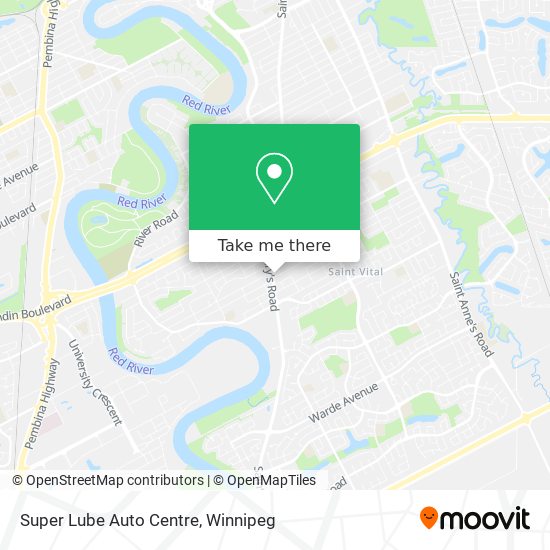 Super Lube Auto Centre map