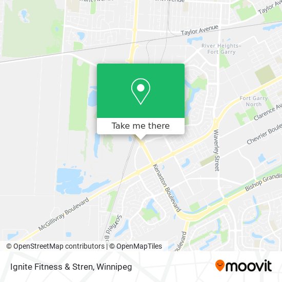 Ignite Fitness & Stren map