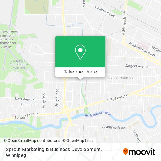 Sprout Marketing & Business Development map