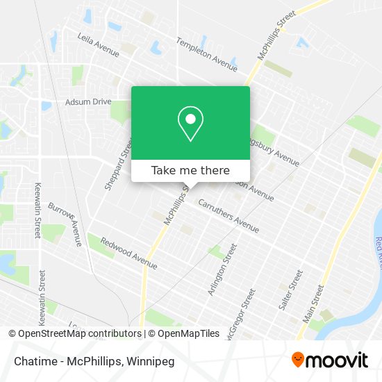 Chatime - McPhillips map