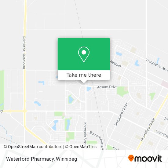 Waterford Pharmacy map