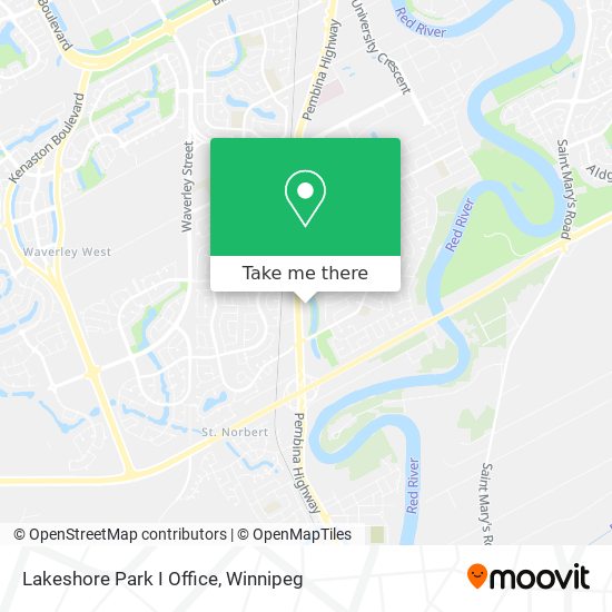 Lakeshore Park I Office map