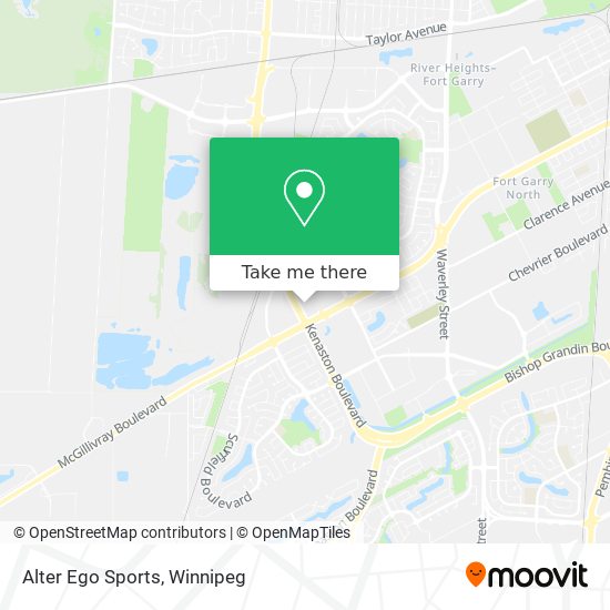 Alter Ego Sports map