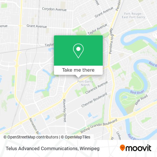 Telus Advanced Communications map