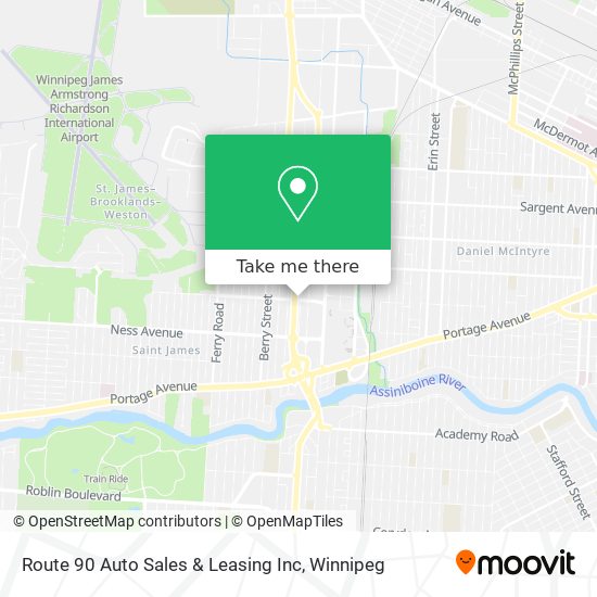 Route 90 Auto Sales & Leasing Inc map
