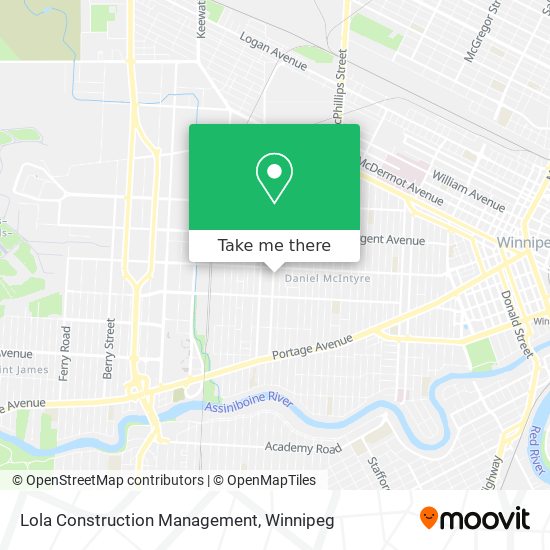 Lola Construction Management map