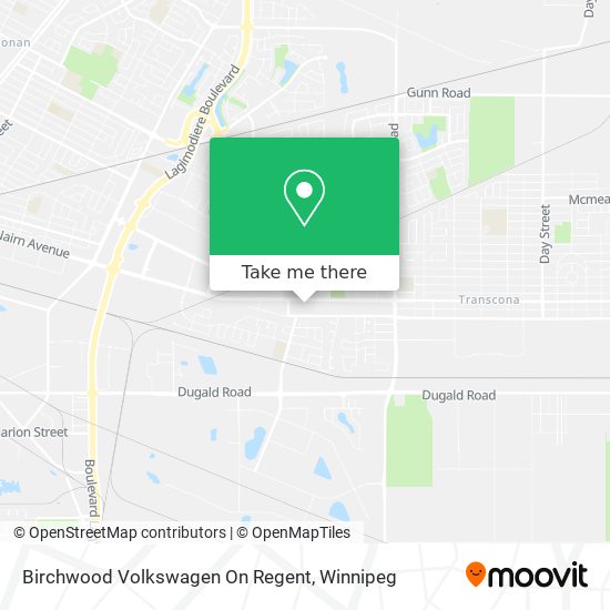 Birchwood Volkswagen On Regent plan