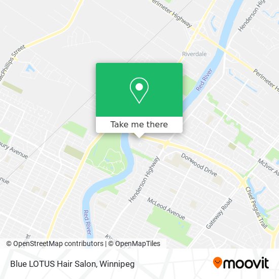 Blue LOTUS Hair Salon map