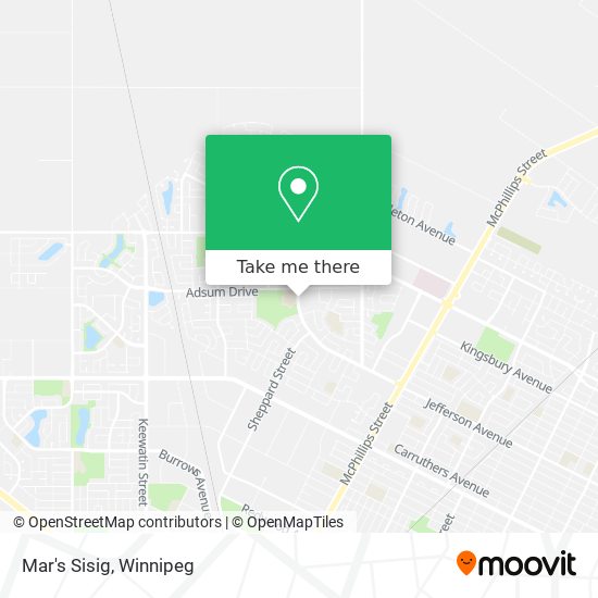 Mar's Sisig map