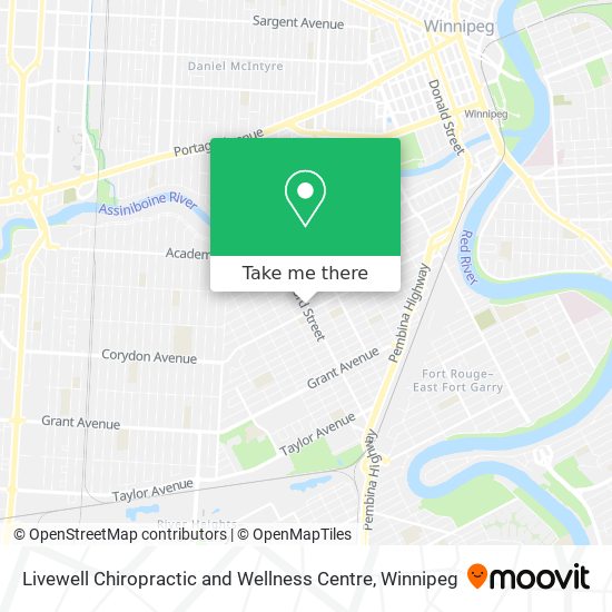 Livewell Chiropractic and Wellness Centre map