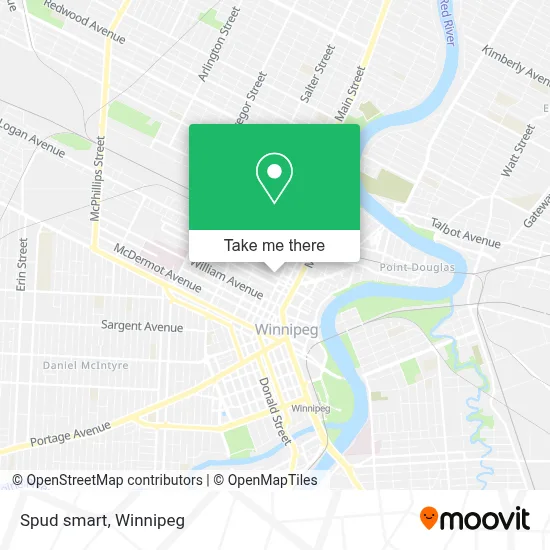Spud smart map