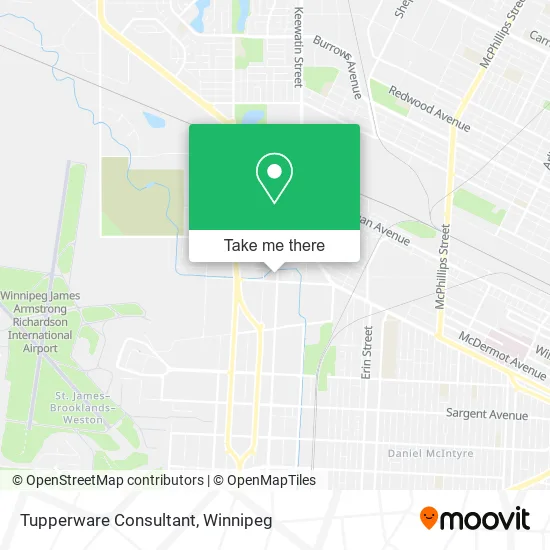 Tupperware Consultant map