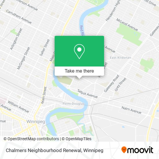Chalmers Neighbourhood Renewal map