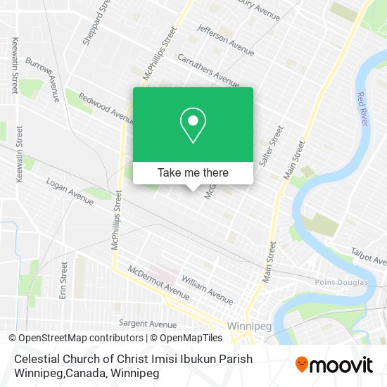 Celestial Church of Christ Imisi Ibukun Parish Winnipeg,Canada plan