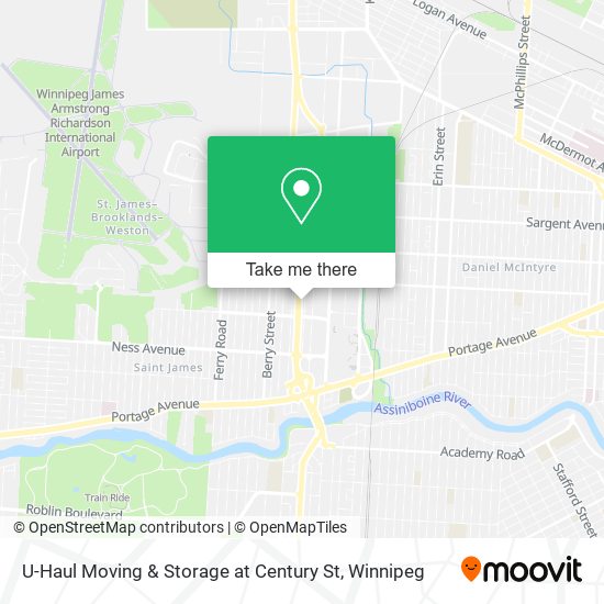 U-Haul Moving & Storage at Century St map