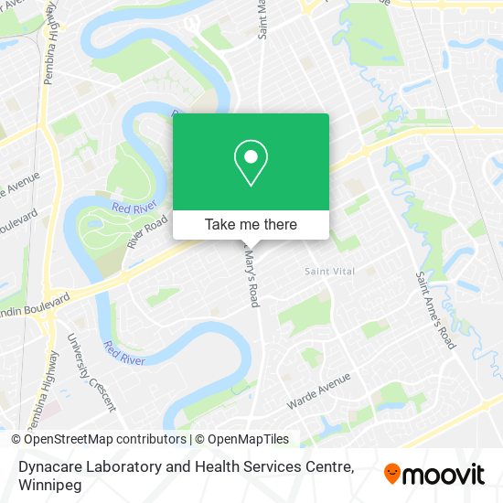 Dynacare Laboratory and Health Services Centre plan