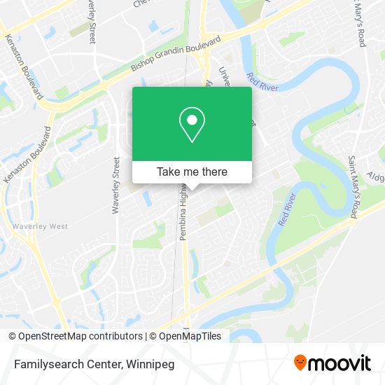 Familysearch Center map