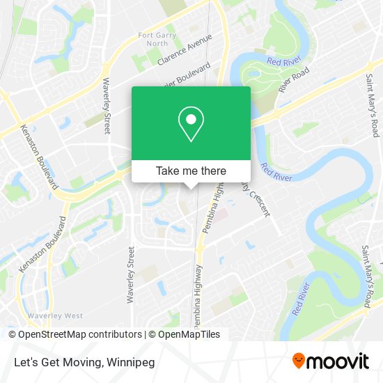 Let's Get Moving map