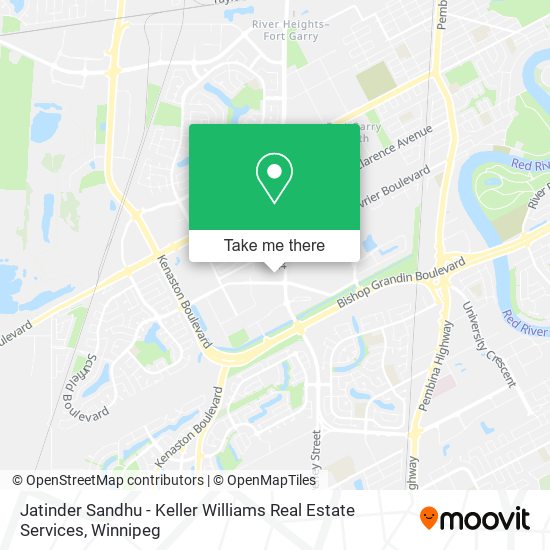 Jatinder Sandhu - Keller Williams Real Estate Services map