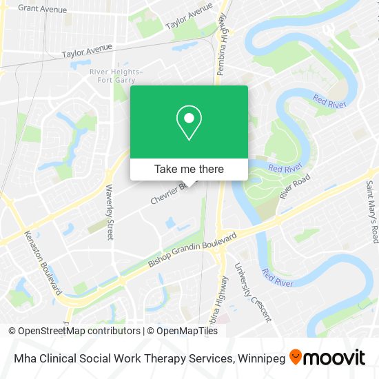 Mha Clinical Social Work Therapy Services map