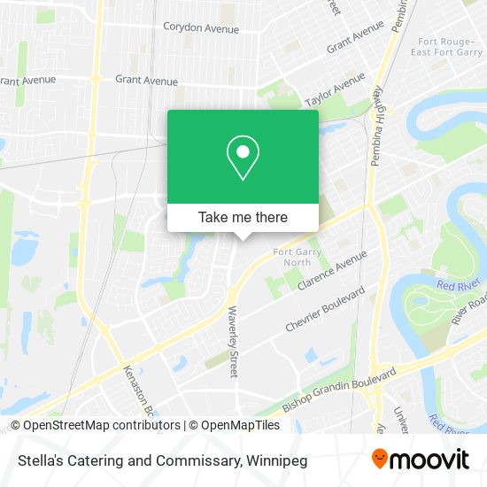 Stella's Catering and Commissary map