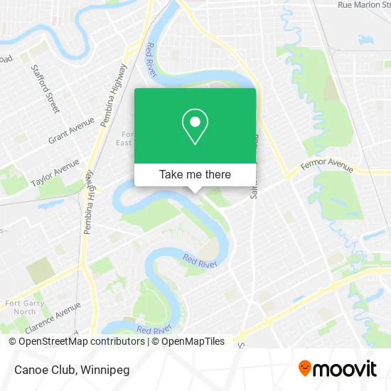 Canoe Club map