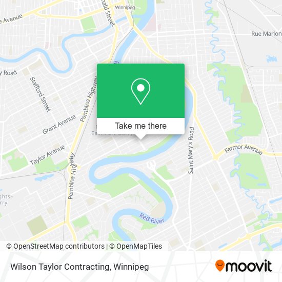 Wilson Taylor Contracting map