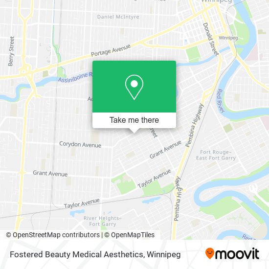 Fostered Beauty Medical Aesthetics map