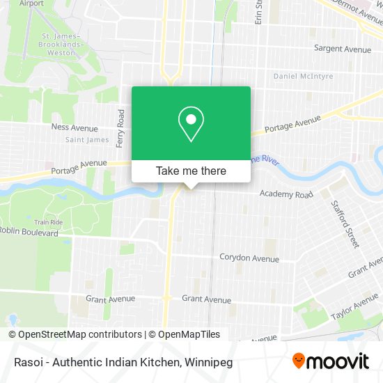 Rasoi - Authentic Indian Kitchen map