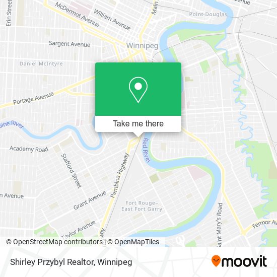 Shirley Przybyl Realtor map