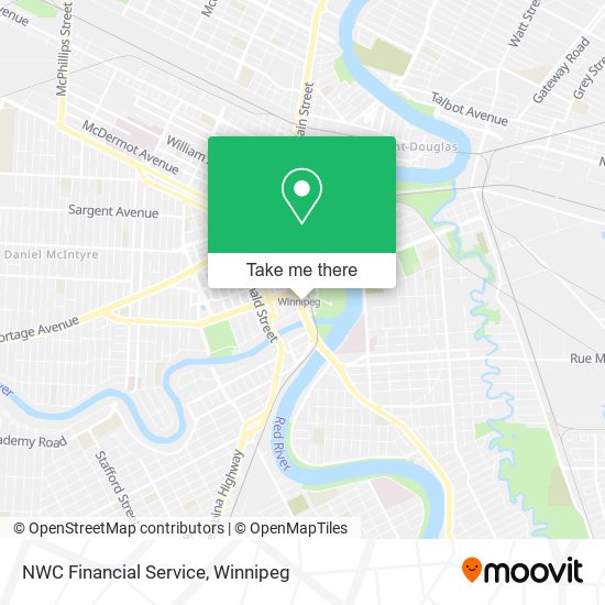 NWC Financial Service map
