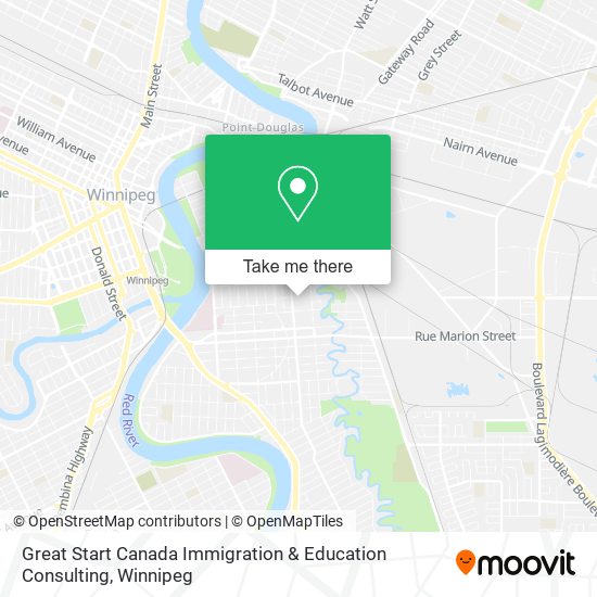 Great Start Canada Immigration & Education Consulting map
