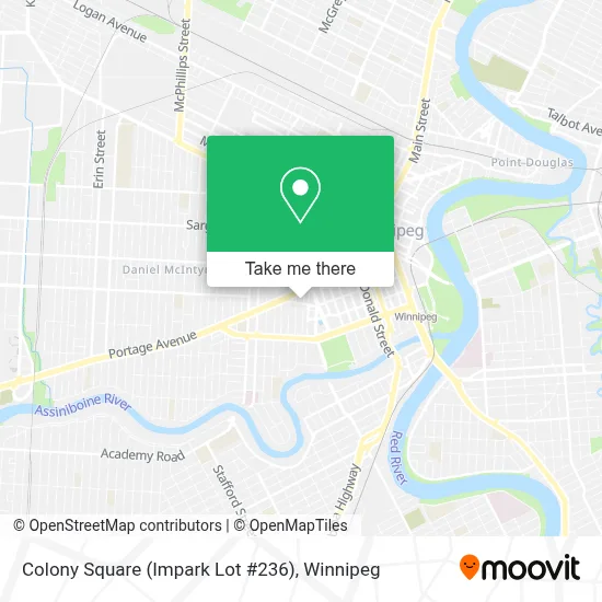Colony Square (Impark Lot #236) map