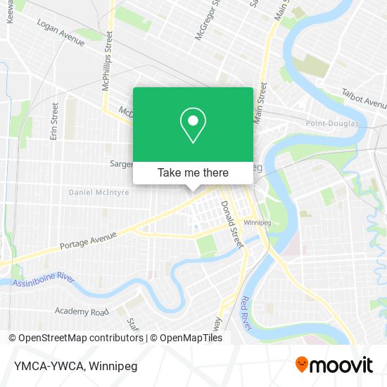 YMCA-YWCA map