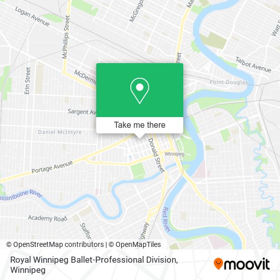 Royal Winnipeg Ballet-Professional Division plan