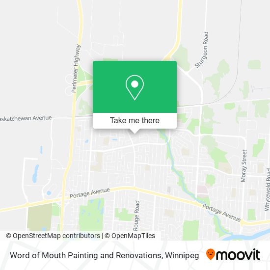 Word of Mouth Painting and Renovations map