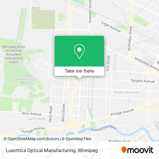 Luxottica Optical Manufacturing map