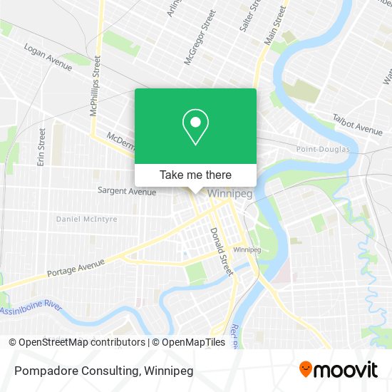 Pompadore Consulting map