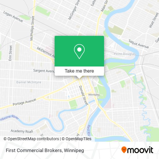 First Commercial Brokers map