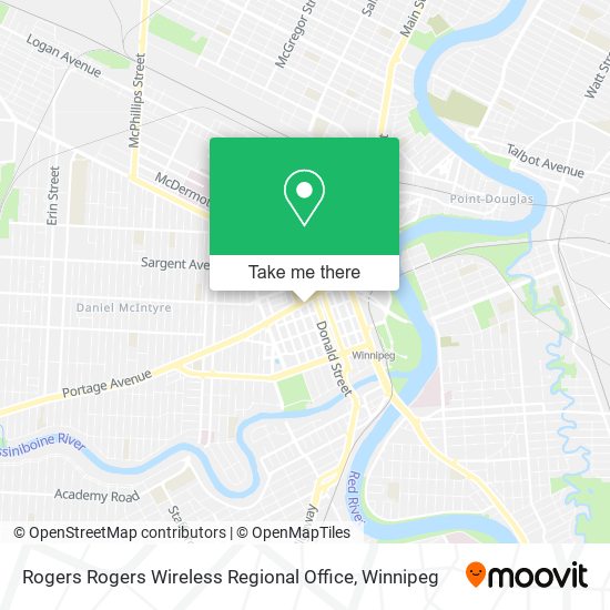 Rogers Rogers Wireless Regional Office map