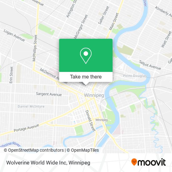 Wolverine World Wide Inc map