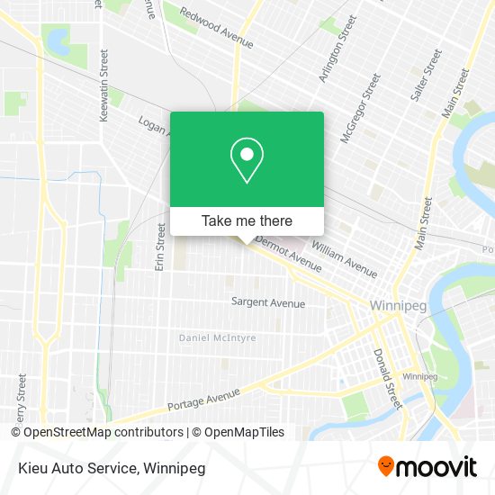 Kieu Auto Service map